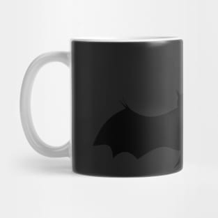 Bat flying in yellow Mug